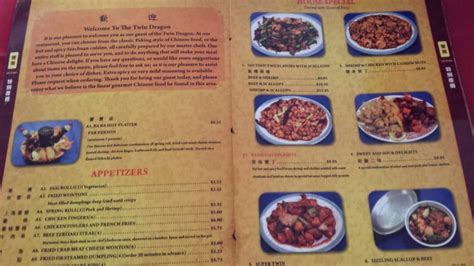 Menu At Twin Dragon Restaurant Cheyenne