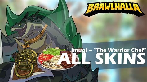 Brawlhalla Imugi All Skins Showcase Youtube