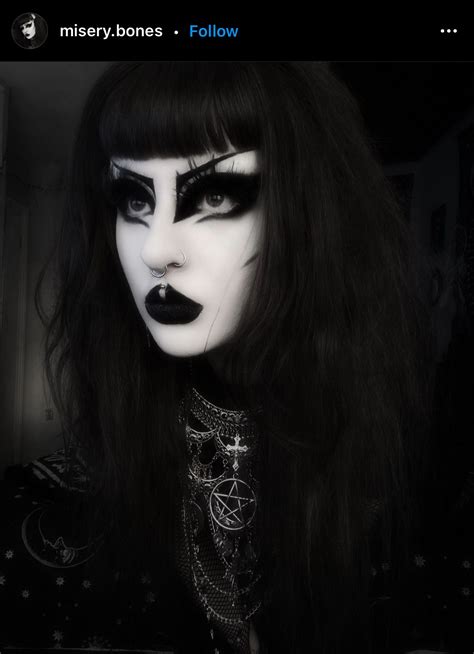 Pin By Nova💛🌻 On Goth Makeup Mostly Goth Makeup Goth Eye Makeup