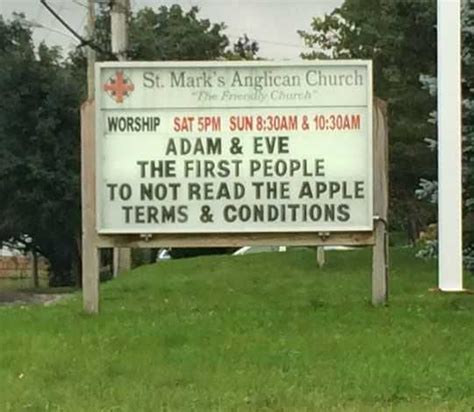 23 Hilarious Funny Church Signs