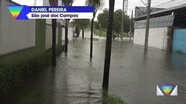 Jornal Vanguarda Chuva Forte Causa Alagamento Na Zona Sul De S O Jos