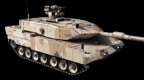 Leopard 2a7 3d Model Turbosquid 1930273