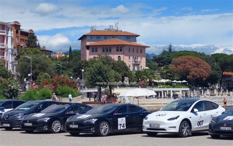 FOTO VIDEO Karavana najtišeg relija na svijetu Nikola Tesla EV Rally