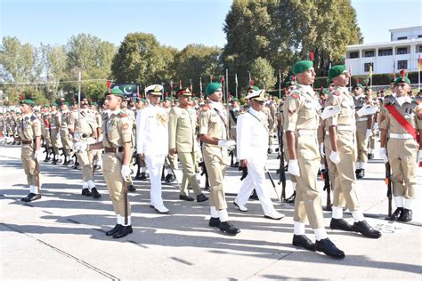Passing Out Ceremony Of Pma Long Course Held At Kakul Pakistan Today