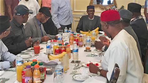 First Photo Of Nigerias Ill President Buhari In 80 Days Cnn