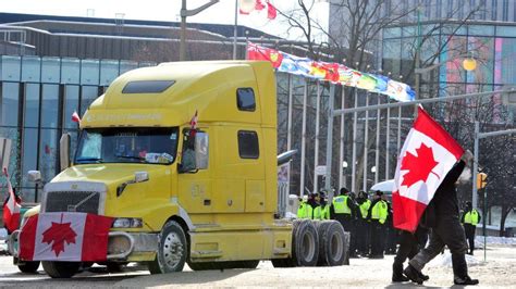 Freedom Convoy Gofundme Seizes Funds Of Canada Occupation Bbc News