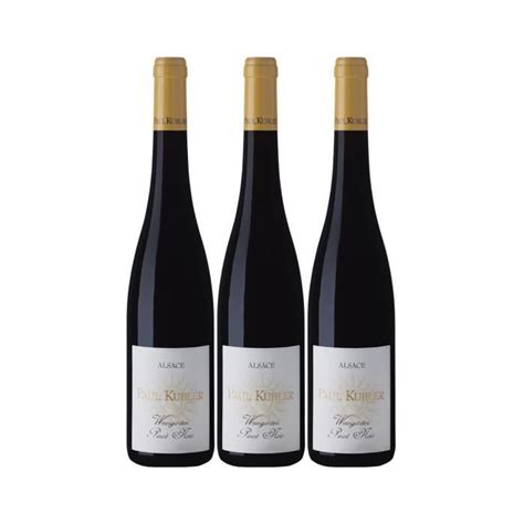 Alsace Pinot Noir Weingarten Rouge Lot De X Cl Domaine Paul