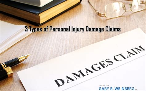 What Are The Types Of Damages In A Personal Injury Case