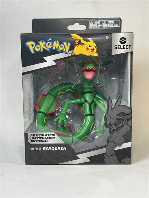 Pokemon Select Super Articulated Rayquaza 6 Action Figure New Sealed