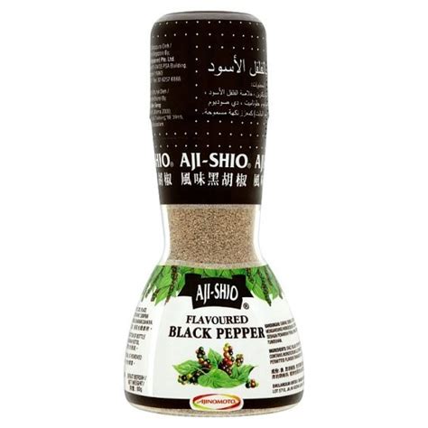 AJI SHIO SARAWAK SERBUK LADA PUTIH HITAM WHITE BLACK PEPPER POWDER