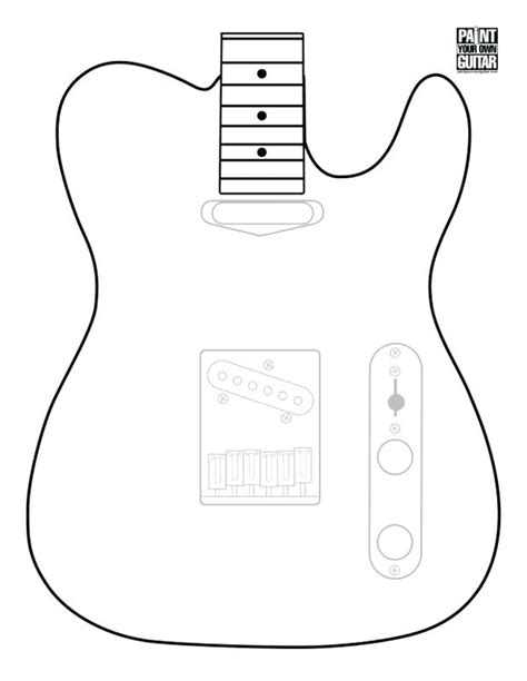 Telecaster Vector at Vectorified.com | Collection of Telecaster Vector ...