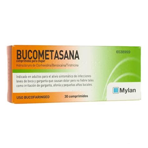 Bucometasana Comprimidos Para Chupar Mylan