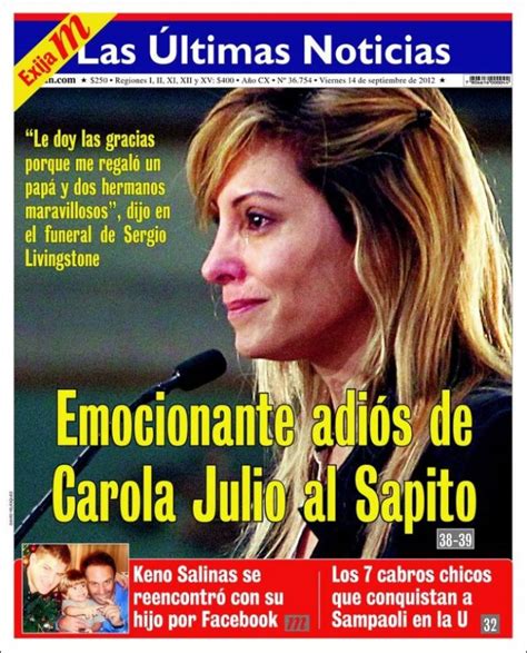 Periódico Las Últimas Noticias Chile Periódicos De Chile Edición De Viernes 14 De