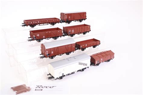 Roco H0 44002 Ensemble De Wagons De Marchandises Pour Trains