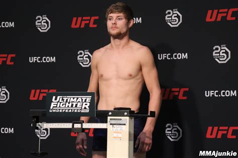 Bryce Mitchell The Ultimate Fighter 27 Finale Official Weigh Ins Mma