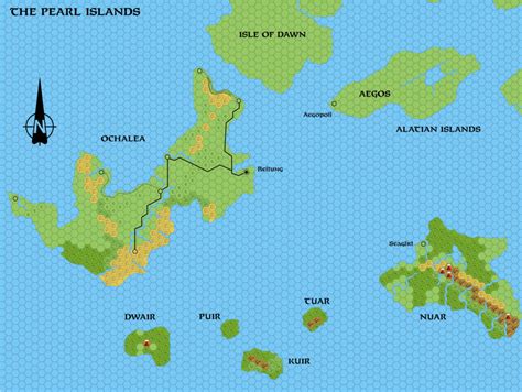 Dawn Of The Emperors Ochalea And The Pearl Islands Miles Per Hex