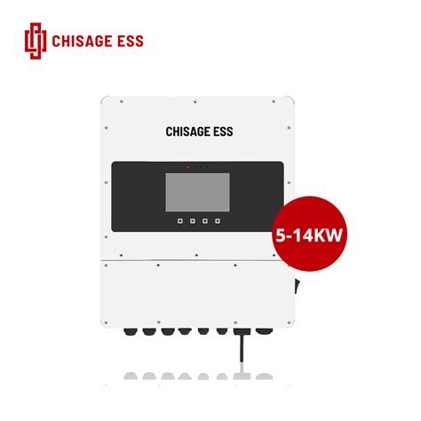 Chisage Ess 5000W 5kVA Three Phase Grid Tie Hybrid PV Inverter With