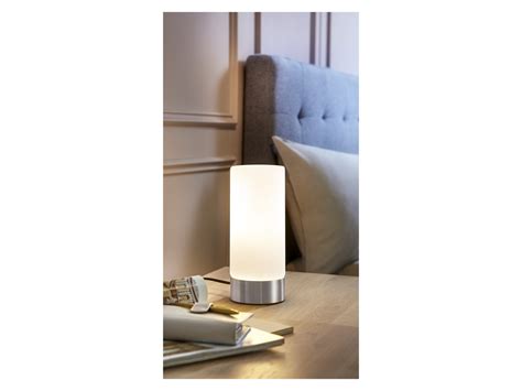 Livarno Home Stoln Led Lampa S Dotykov M Stm Va Em