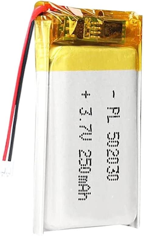 3 7V 250MAH 502030 Paquet de Batterie de polymère Lithium Rechargeable