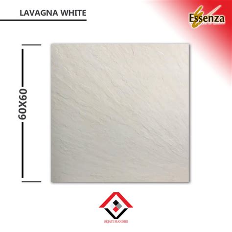 Jual Granit 60x60 Motif Dinding Kamar Mandi Lavagna White Essenza