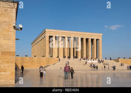 T Rkei Ankara Anitkabir Mausoleum Von Mustafa Kemal Atat Rk Gr Nder Und