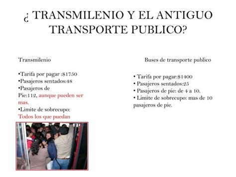 El Poder Politico Y El Transporte Publico Ppt