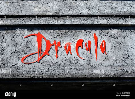 Dracula Shop Whitby North Yorkshire England Uk Stock Photo Alamy