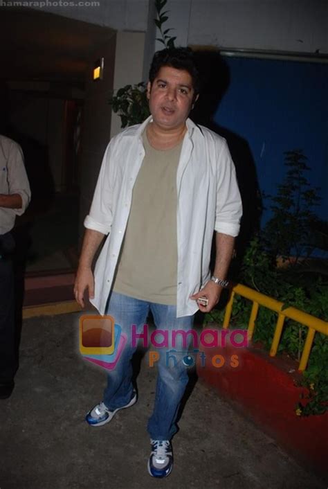 Sajid Khan At Eid Celebration In Farah Khans House Andheri Mumbai On