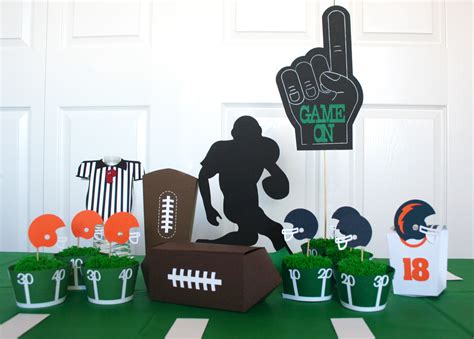 Football Fanatic Party Cutting Collection - Pazzles Craft Room