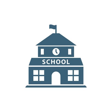 Modelos De Design Vetorial De ícones De Escolas Conceito Simples E