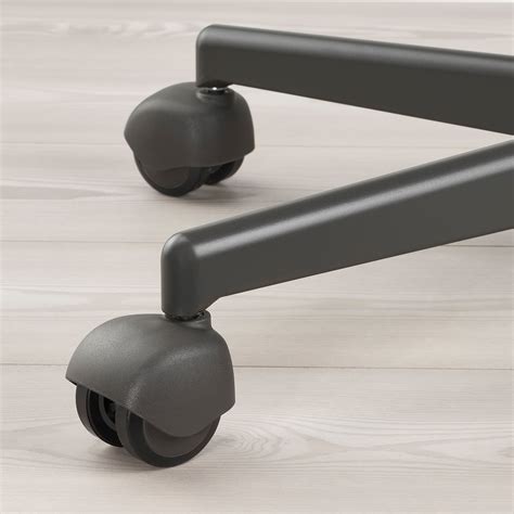 MULLFJÄLLET конференц-стул, на колесиках Naggen темно-серый | IKEA Latvija