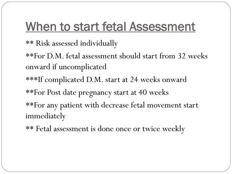 Ppt Fetal Assessment Powerpoint Presentation Free Download Id 9461357