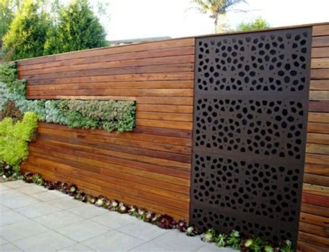 36 Beautiful Privacy Fences To Inspire You Backyard Fences Backyard Fence Design