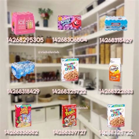 Not Mine Bloxburg Decals In 2024 Pantry Decal Bloxburg Food Decals