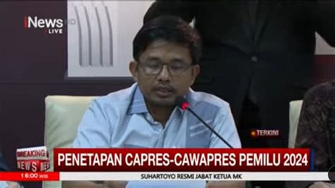 KPU Tetapkan Ganjar Mahfud Anies Cak Imin Dan Prabowo Gibran Capres