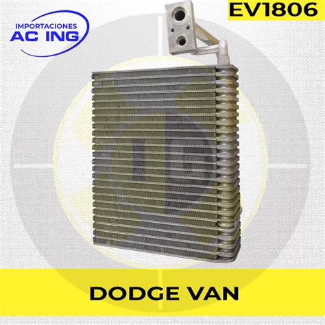 Evaporador Dodge Van Ref Ev Importaciones Ac Ing