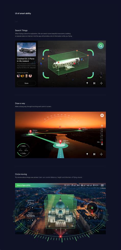 Drone : Control app for all drone on Behance