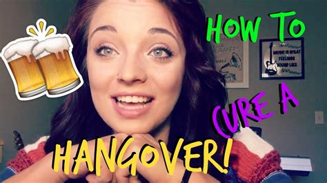 How To Cure A Hangover Youtube