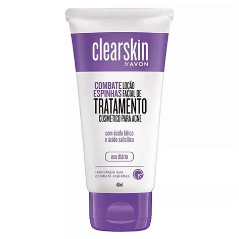 Lo O Facial Combate Espinhas Clearskin Ml Avon Belezar