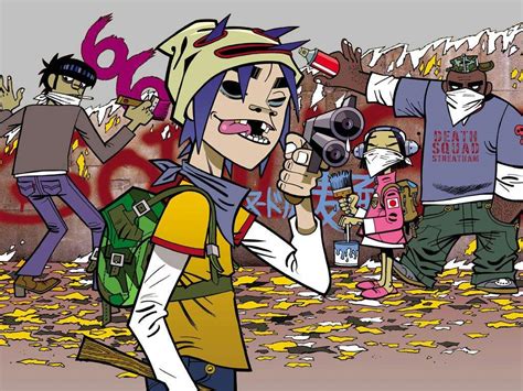 La Historia DetrÁs De Los Personajes De Gorillaz Madblaster Networks