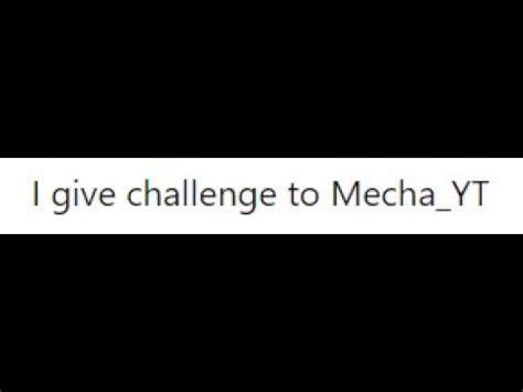 I Give Challenge To Mecha YT 1v1 Bedwars 1 YouTube