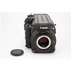 Used Canon C Cinema Eos Camcorder Body Ef Lens Mount Hours