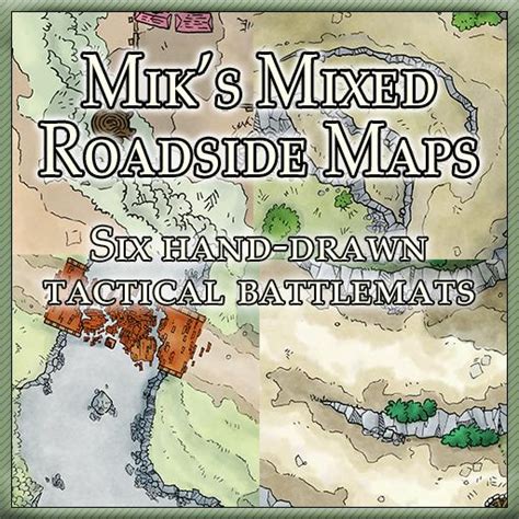 Miks Mixed Roadside Maps Roll20 Marketplace Digital Goods For