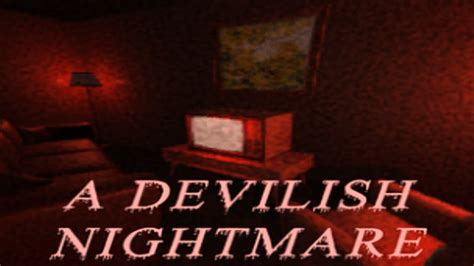 A Devilish Nightmare Psychological Horror Experience Youtube