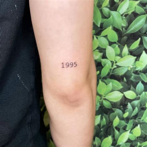 10 Amazing "1995" Tattoo Designs with Celebrities - Body Art Guru