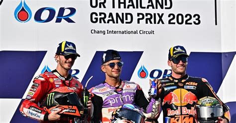 Motogp Martin Trionfa Anche In Thailandia Bagnaia Secondo