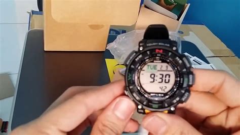 Casio Pro Trek Prg Dr Unboxing Youtube