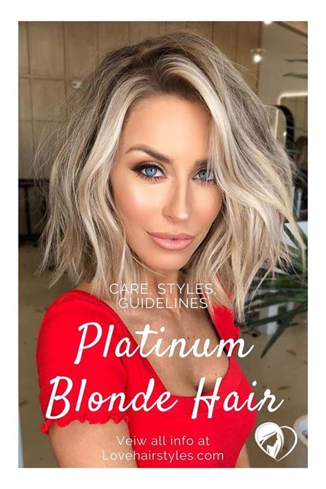 Platinum Blonde Hair Colors Best Ideas For Artofit