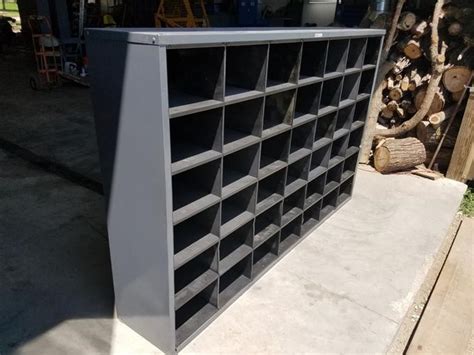 Large Bolt Binstorage Cabinet On Stand Bigiron Auctions