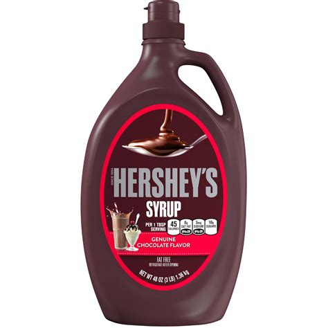 Sốt Sauce Hershey Chocolate Syrup 1 35kg